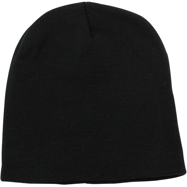 帽子 everyone cotton beanie (BLACK) MG Plain Short Beanie Skull Cap Ski Skate Hat 8
